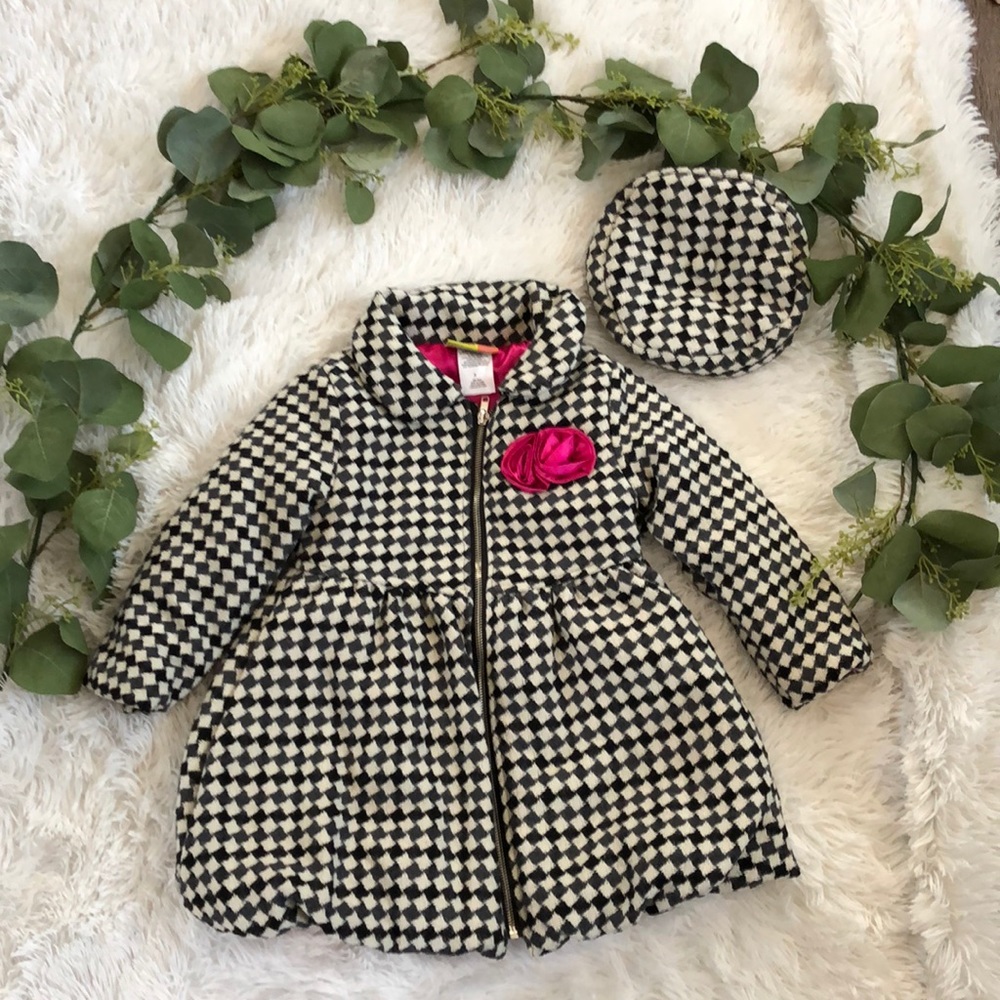 Winter Dress Jacket With Matching Fedora